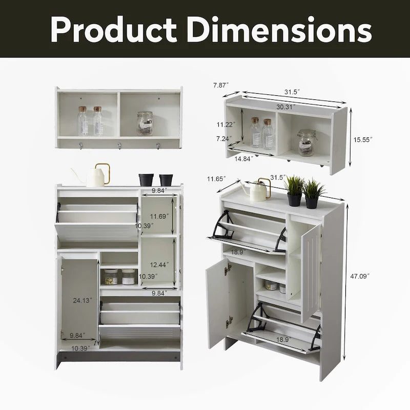 31Multi-Functional Shoe Cabinet