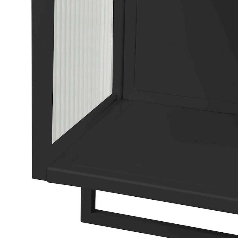 23.62Glass Doors Modern Two-door Wall Cabinet