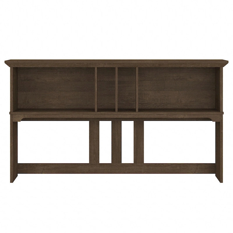 Bush Furniture Salinas 60W Hutch- Hutch Only - 60.00L x 10.51W x 32.99H