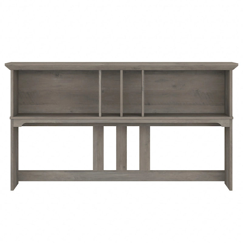 Bush Furniture Salinas 60W Hutch- Hutch Only - 60.00L x 10.51W x 32.99H