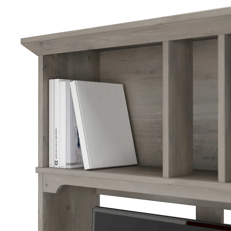 Bush Furniture Salinas 60W Hutch- Hutch Only - 60.00L x 10.51W x 32.99H