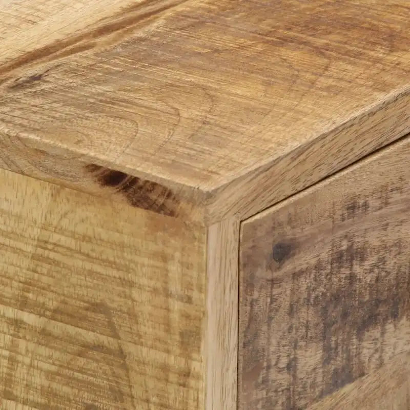 vidaXL Sideboard 34.6x11.8x28 Solid Mango Wood
