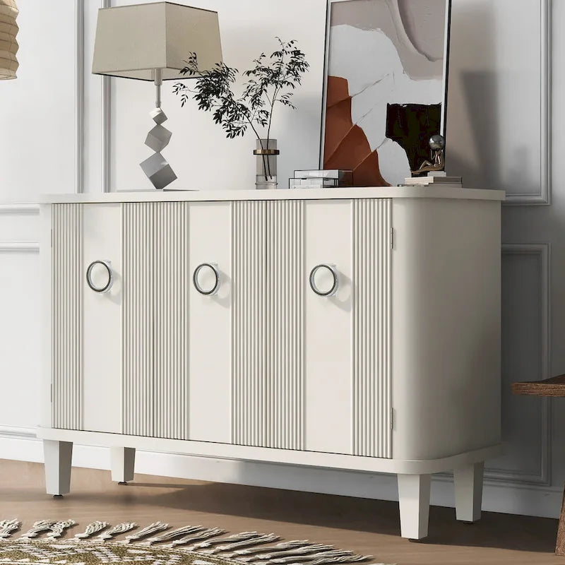Fraxinus Mandschuric Cabinet with Three fir Doors