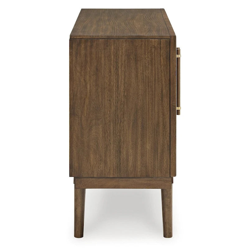 Signature Design by Ashley Lyncott Brown Dining Server - 56.13 W x 18 D x 36.25 H