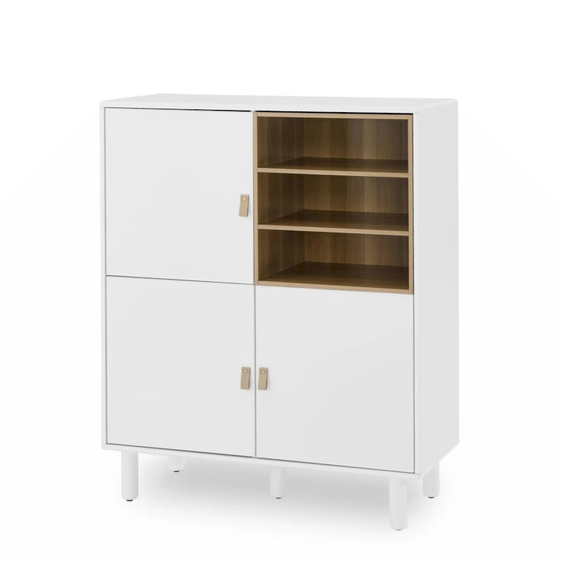 Storage cabinet with door, multifunctional storage cabinet, modern sideboard cabinet, wooden storage cabinet