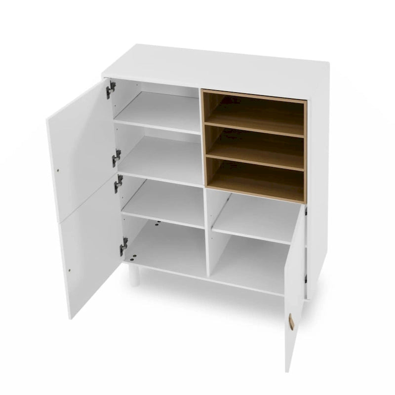 Storage cabinet with door, multifunctional storage cabinet, modern sideboard cabinet, wooden storage cabinet
