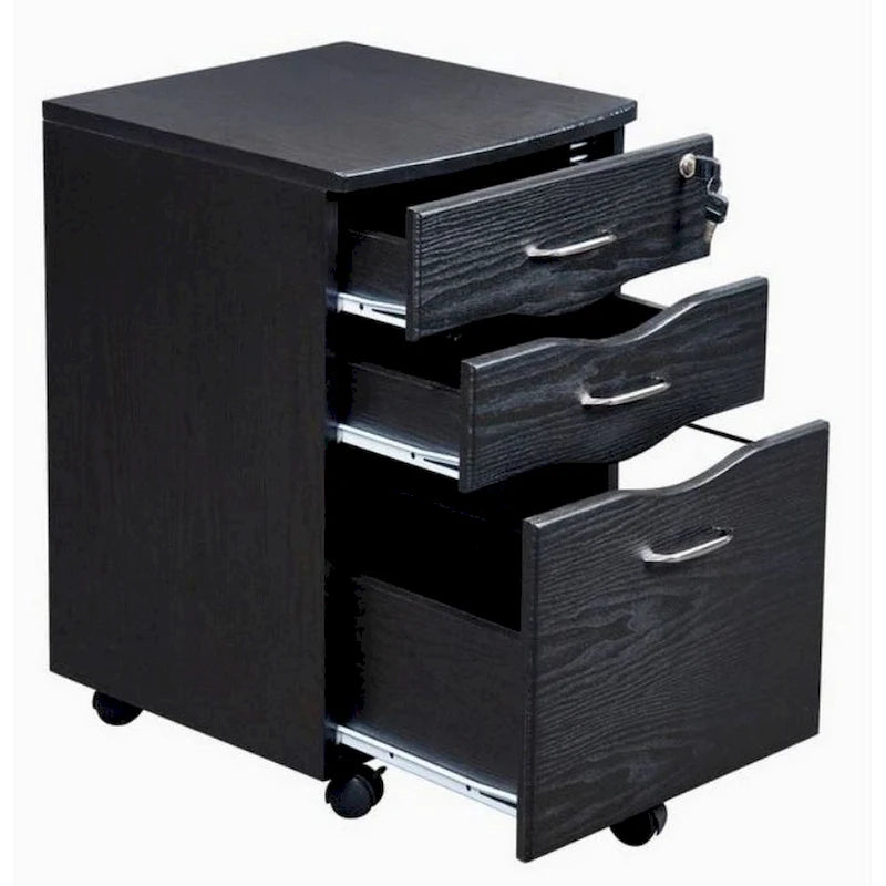 Urban Designs Office Rolling Storage And File Cabinet