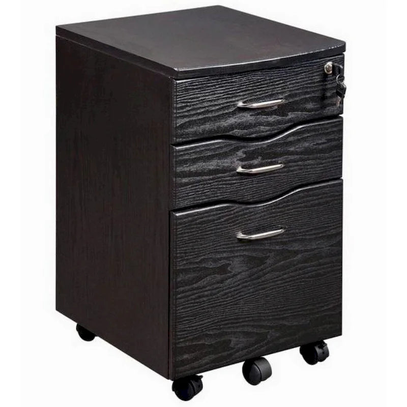 Urban Designs Office Rolling Storage And File Cabinet