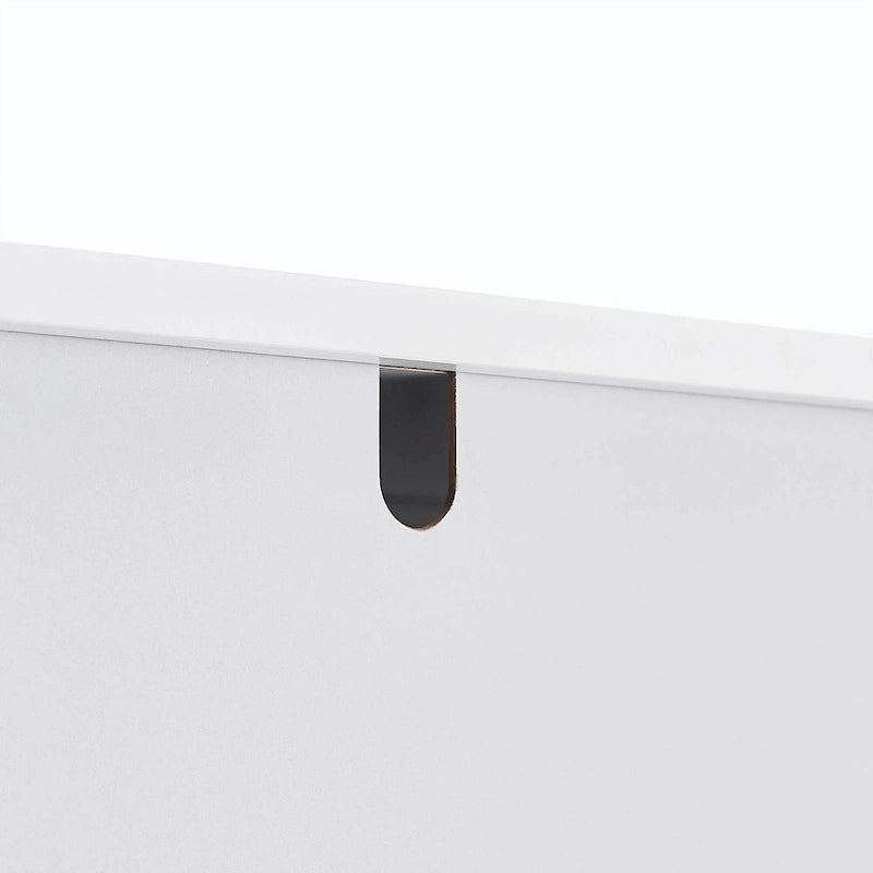 Bathroom Tall Storage Cabinet with Two Drawers